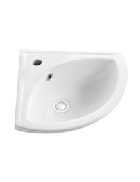 Lauren Brisbane 515mm 1 Tap Hole Corner Basin