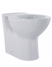 Lauren Brisbane Standard Ceramic Back To Wall WC Pan 520mm