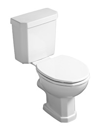 Ideal Standard Plaza Close Coupled WC Pan With Horizontal Outlet