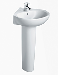 Ideal Standard Space 56cm Corner Washbasin With 1 Taphole