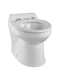 Twyford Sola School Rimless Back-To-Wall 350mm Wide WC Pan
