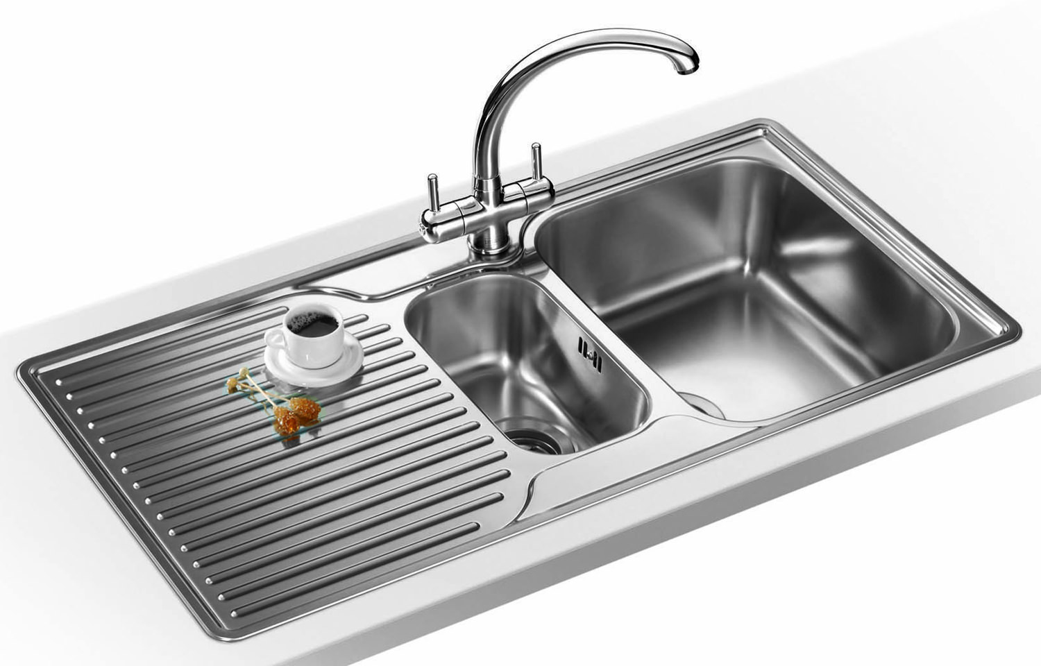 Franke Ariane ARX 651P Propack - Stainless Steel LHD Sink And Tap