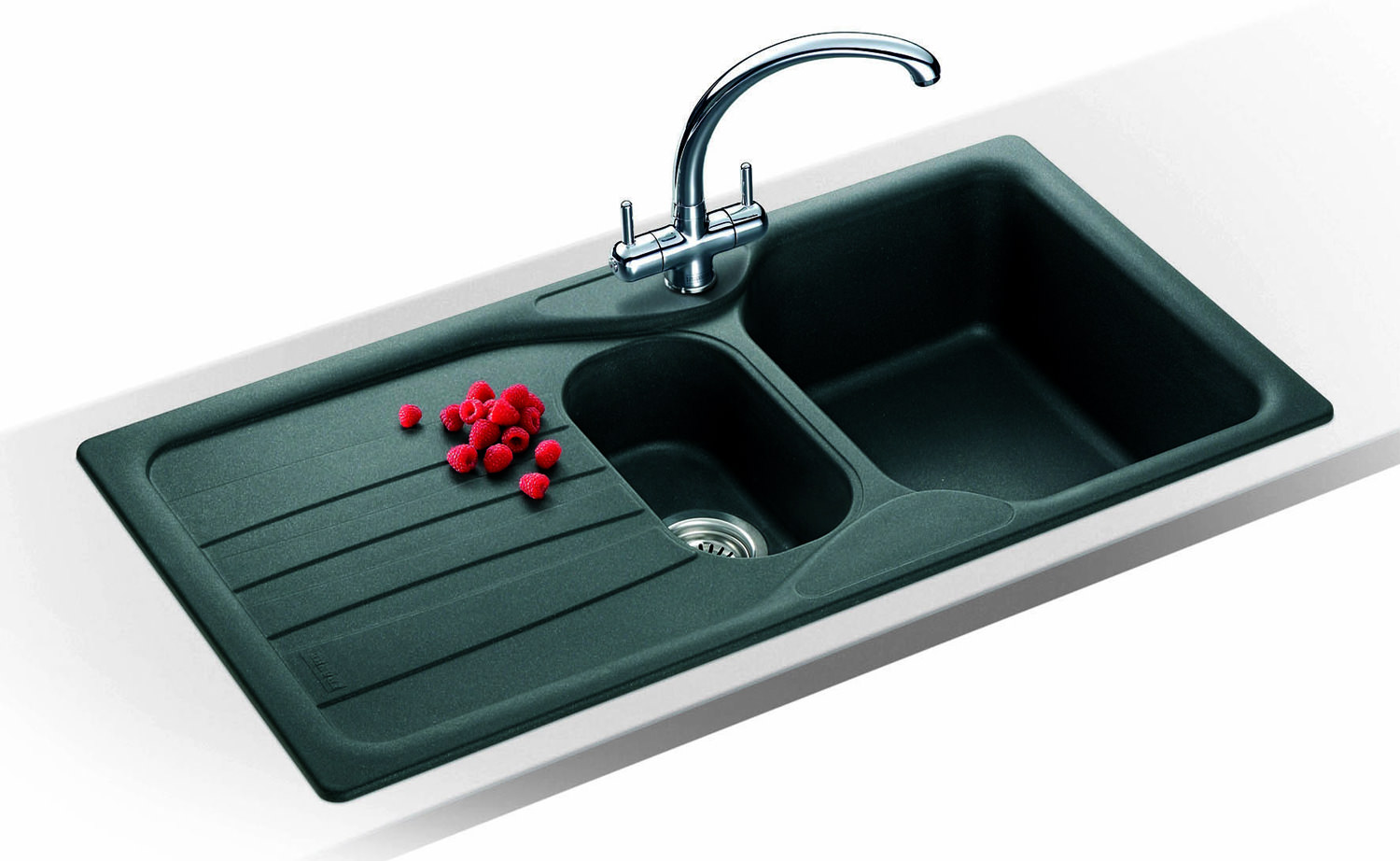 Franke Calypso COG 651 Propack - Fragranite Graphite Sink And Tap