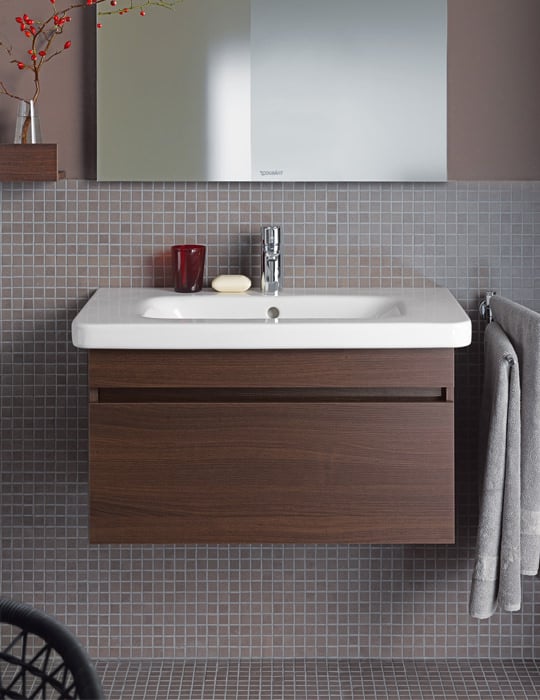 Duravit DuraStyle 650mm White Matt Vanity Unit With 700mm Basin