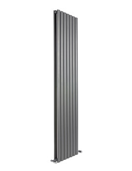 apollo malpensa wave 600mm height horizontal aluminium radiator