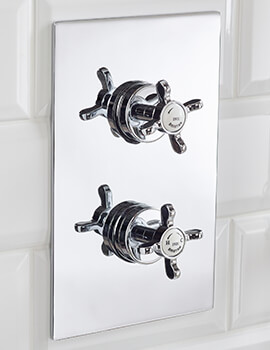 Bristan 1901 Thermostatic Recessed Dual Control Shower Valve