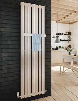 DQ Heating Delta Vertical Stainless Steel Radiator