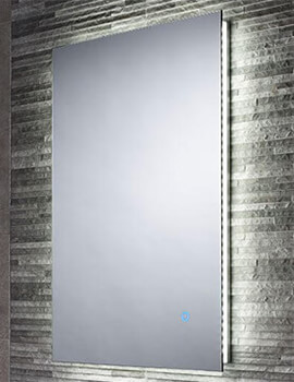 Sensio Serenity Duo Rectangular LED Backlit Mirror with Demister Pad - 500 x 700mm