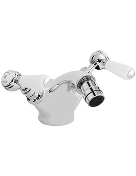 Hudson Reed Topaz Mono Bidet Mixer Tap With Pop-Up Waste