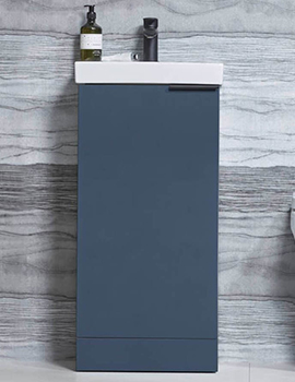 Tavistock Cadence 1-Door Cloakroom Unit And Basin - W 414 x H 865mm